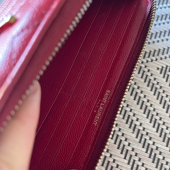 YSL monogram zippy wallet - Picture 3 of 10